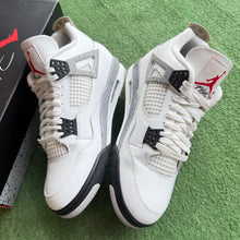 Load image into Gallery viewer, Jordan White Cement 4s Size 10
