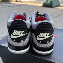 Load image into Gallery viewer, Jordan Black Cement 3s Size 11.5
