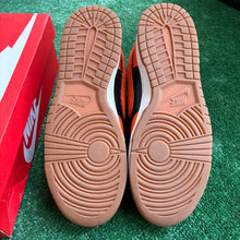Load image into Gallery viewer, Nike Chenille Swoosh Safety Orange High Dunks Size 11
