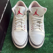 Load image into Gallery viewer, Jordan Reimagined White Cement 3s Size 12
