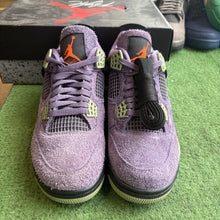 Load image into Gallery viewer, Jordan Canyon Purple 4s Size 9.5W/8M
