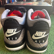 Load image into Gallery viewer, Jordan Black Cement 3s Size 7Y

