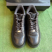 Load image into Gallery viewer, Nike Black Supreme Air Force 1s Size 10

