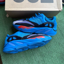 Load image into Gallery viewer, Yeezy Hi-Res Blue 700s Size 13

