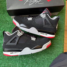 Load image into Gallery viewer, Jordan 2019 Bred 4s Size 8.5

