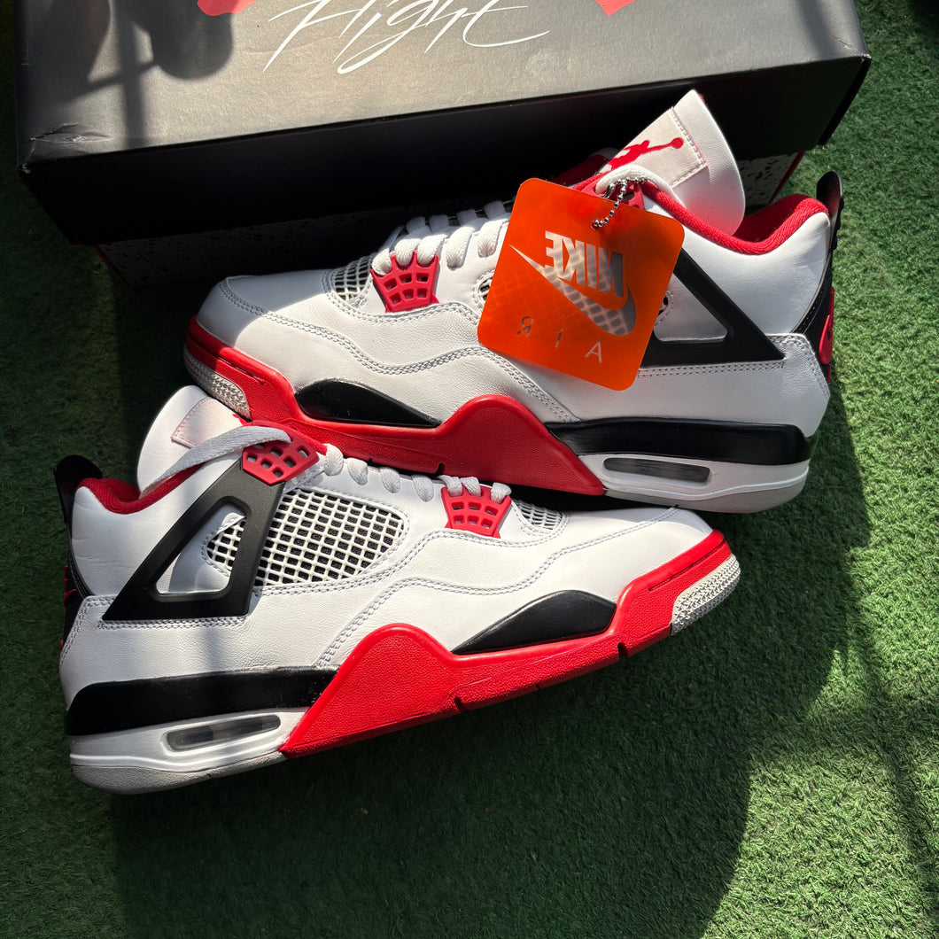 Jordan Fire Red 4s Size 9