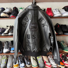 Load image into Gallery viewer, Avirex Leather Jacket Size M

