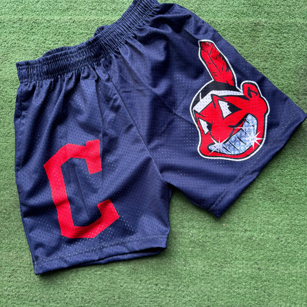 Cleveland Indians Mesh Shorts Size S