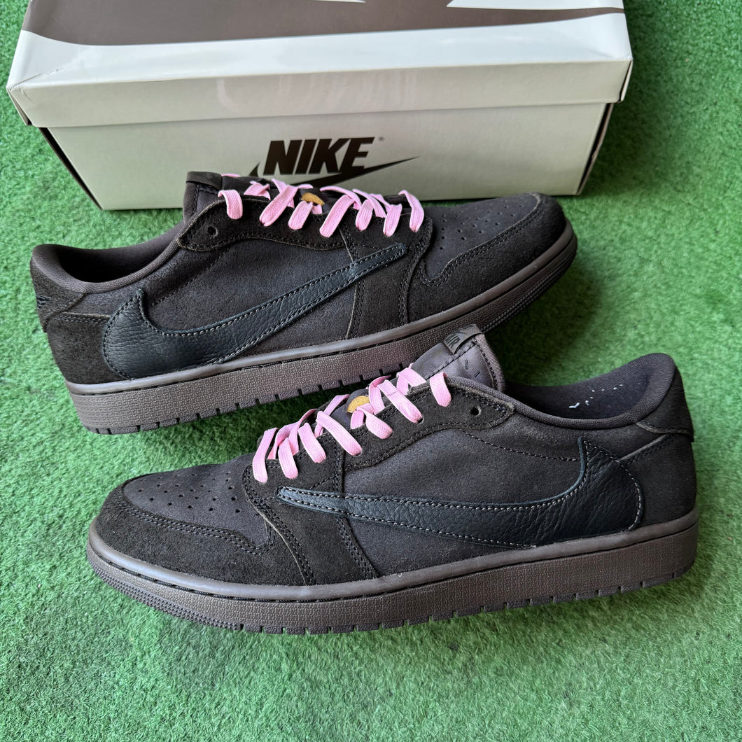 Jordan Travis Scott Velvet Brown 1s Size 12