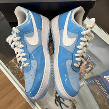 Load image into Gallery viewer, Nike Psychic Blue Patent Air Force 1s Size 13

