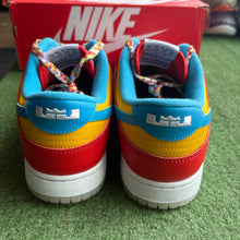 Load image into Gallery viewer, Nike LeBron Fruity Pebbles Low Dunks Size 11
