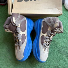 Load image into Gallery viewer, Yeezy DSRT Taupe Blue Boots Size 11
