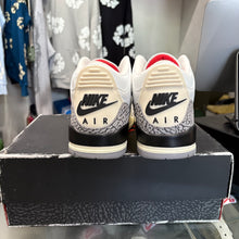 Load image into Gallery viewer, Jordan Reimagined White Cement 3s Size 9
