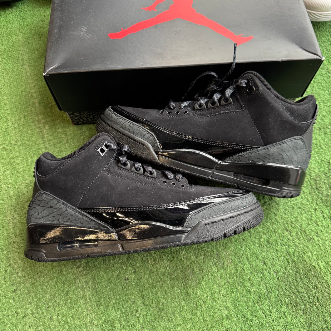 Jordan Black Cat 3s Size 8