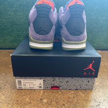 Load image into Gallery viewer, Jordan Purple Canyon 4s Size 11W/9.5M
