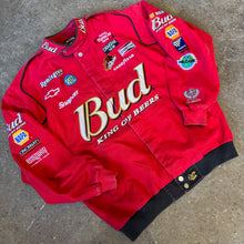 Load image into Gallery viewer, Vintage NASCAR Budweiser Jacket Size XL
