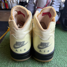 Load image into Gallery viewer, Jordan Off White Sail 5s Size 11
