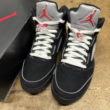 Load image into Gallery viewer, Jordan Reimagined Metallic 5s Size 9.5
