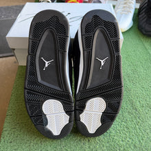 Load image into Gallery viewer, Jordan White Thunder 4s Size 9
