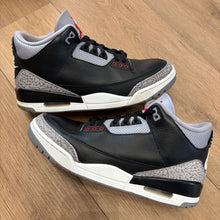 Load image into Gallery viewer, Jordan Black Cement 3s Size 8.5
