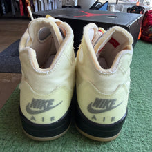 Load image into Gallery viewer, Jordan Off White Sail 5s Size 9
