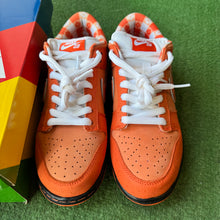 Load image into Gallery viewer, Nike Orange Lobster SB Low Dunks Size 8
