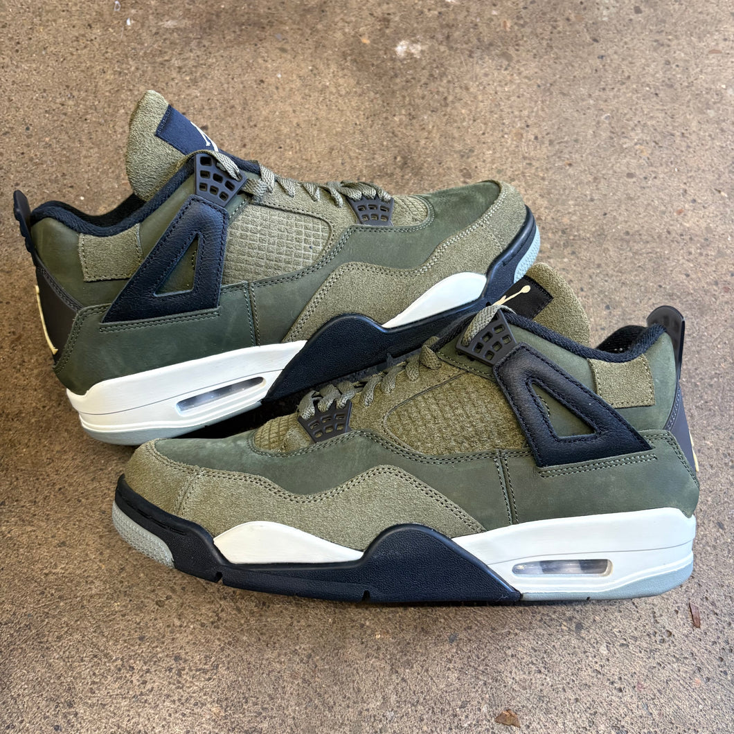 Jordan Medium Olive Craft 4s Size 11