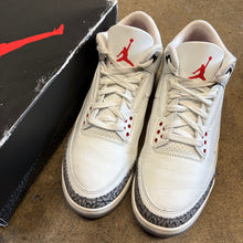 Load image into Gallery viewer, Jordan Reimagined White Cement 3s Size 11
