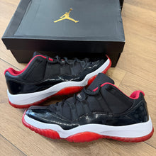 Load image into Gallery viewer, Jordan Bred Low 11s Size 10
