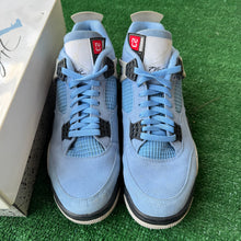Load image into Gallery viewer, Jordan University Blue 4s Size 11.5
