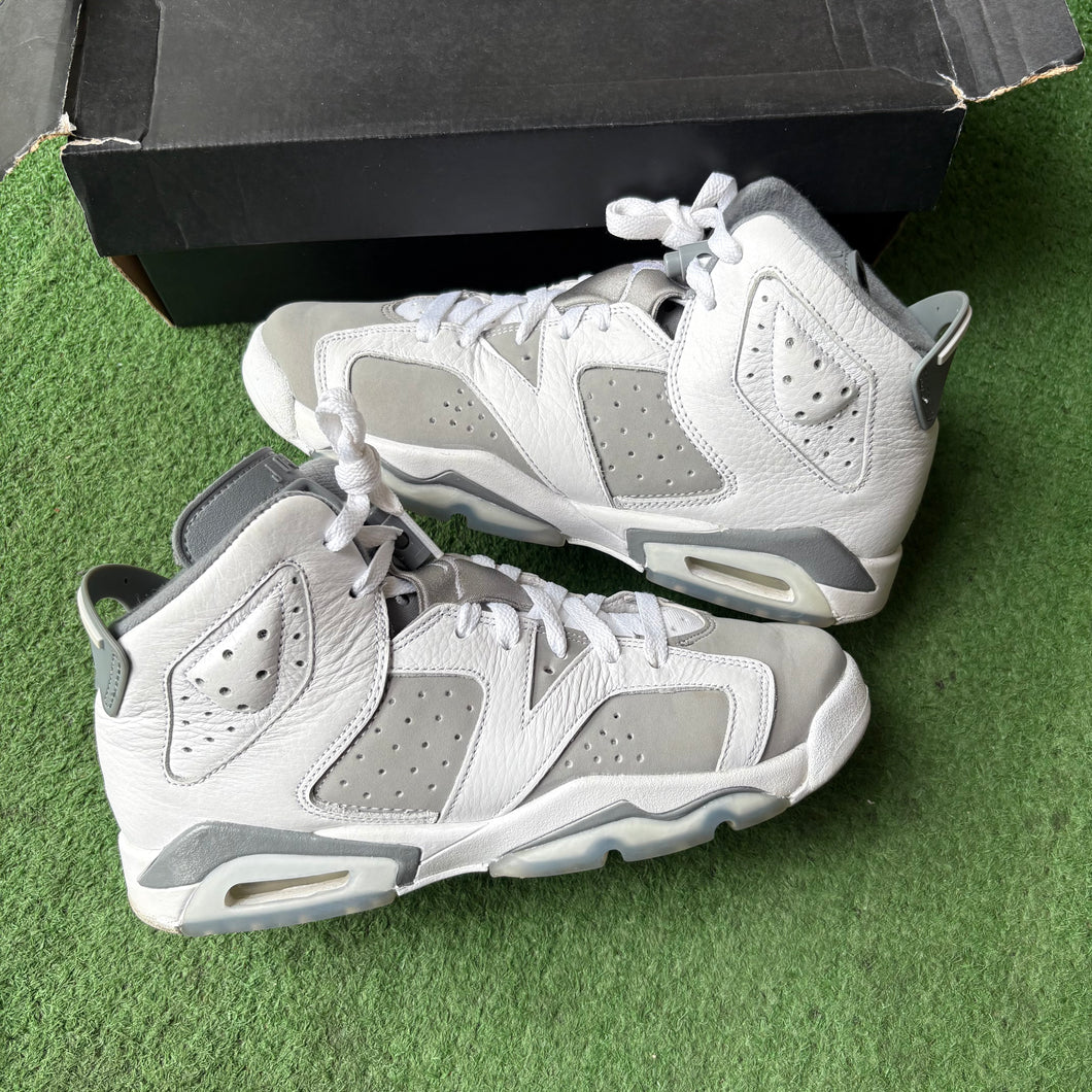 Jordan Cool Grey 6s Size 6Y