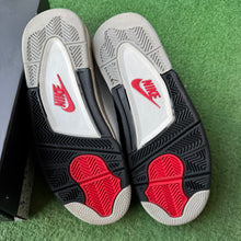 Load image into Gallery viewer, Jordan White Cement 4s Size 7.5
