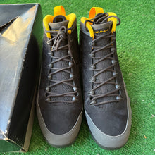 Load image into Gallery viewer, Jordan Dark Charcoal University Gold 9s Size 12
