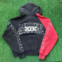 Load image into Gallery viewer, Mixed Emotions Red Zip Up Hoodie
