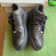 Load image into Gallery viewer, Nike All Black Air Force 1s Size 15

