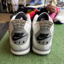 Load image into Gallery viewer, Jordan White Cement 4s Size 8
