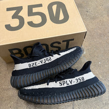 Load image into Gallery viewer, Adidas Yeezy Core White Black 350V2s Size 9.5
