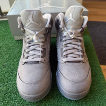 Load image into Gallery viewer, Jordan Wolf Grey 5s Size 8
