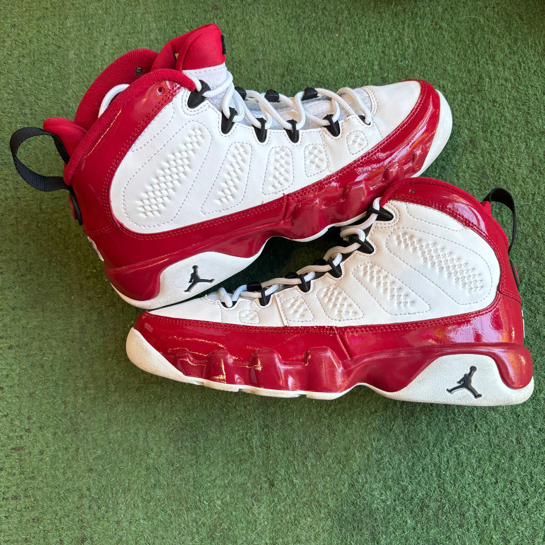 Jordan Gym Red 9s Size 6Y
