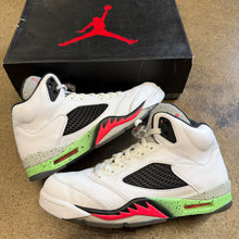 Load image into Gallery viewer, Jordan Poison Green 5s Size 9.5
