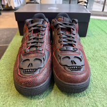 Load image into Gallery viewer, Nike Halloween Skull Air Force 1s Size 11
