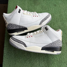 Load image into Gallery viewer, Jordan Reimagined White Cement 3s Size 9
