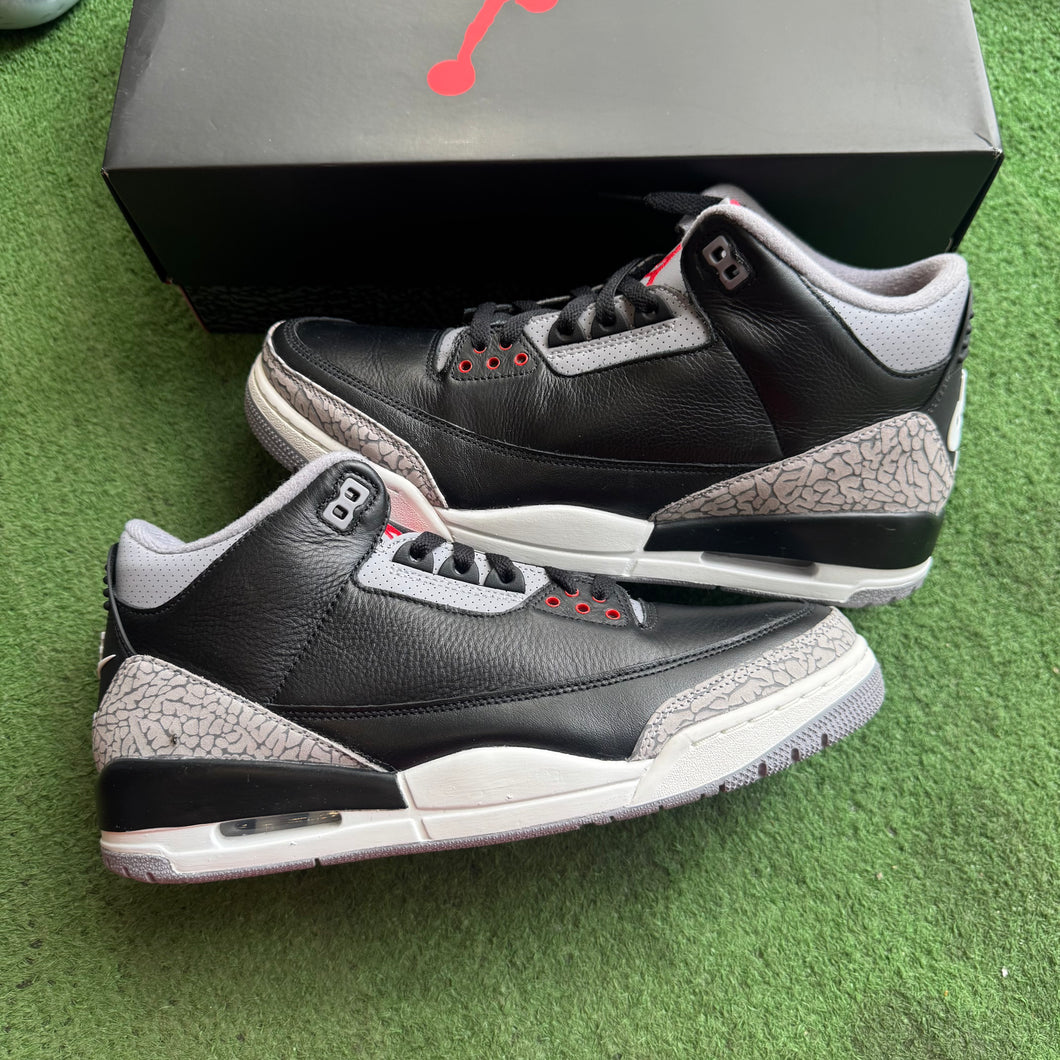 Jordan Black Cement 3s Size 11