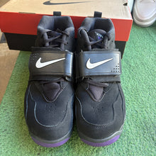 Load image into Gallery viewer, Nike Ravens Air Diamond Turfs Size 11.5
