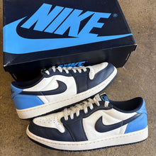 Load image into Gallery viewer, Jordan OG UNC Obsidian Low 1s Size 10.5
