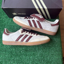 Load image into Gallery viewer, Adidas Wales Bonner Pony Hair Tonal Sambas Size 10.5
