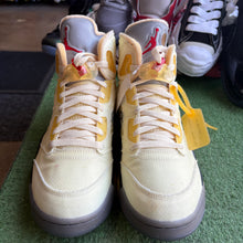 Load image into Gallery viewer, Jordan Off White Sail 5s Size 11

