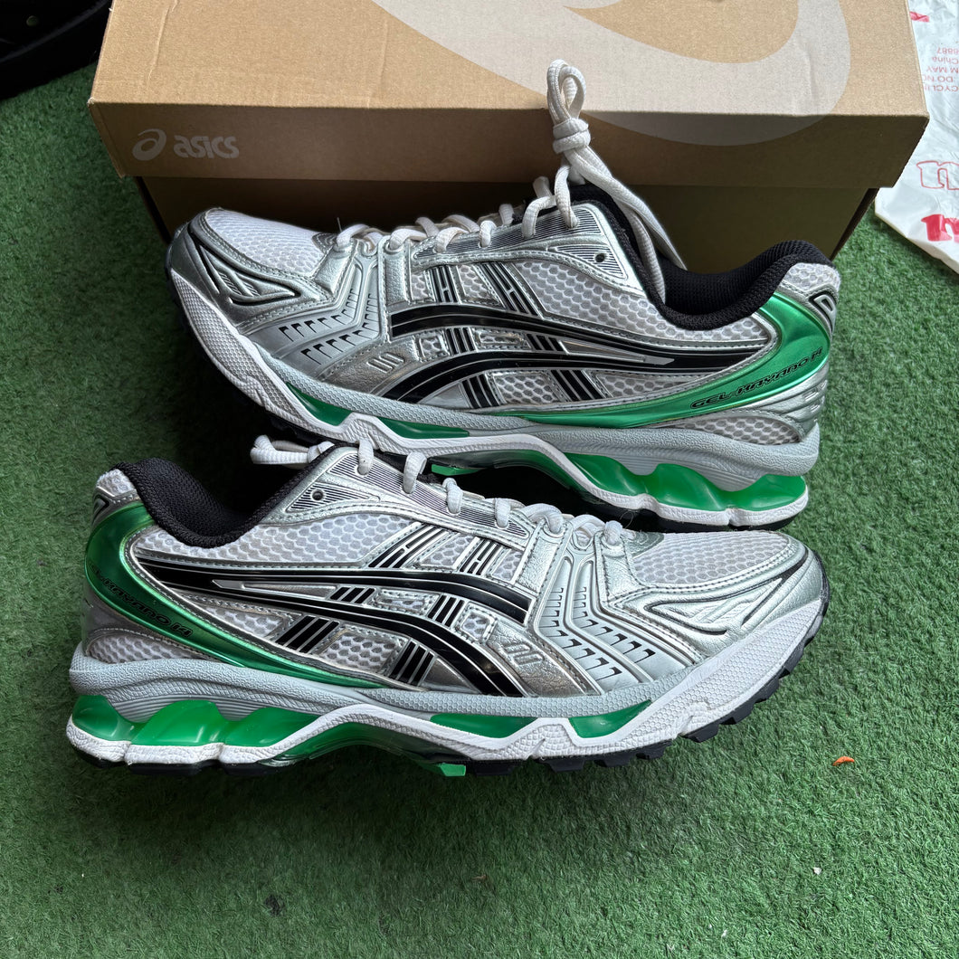 ASICS Malachite Green Gel Kayano 14s Size 9