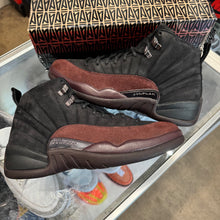 Load image into Gallery viewer, Jordan A Ma Maniere Black 12s Size 11W/9.5M
