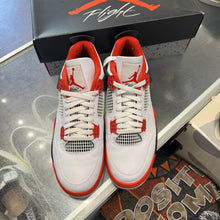 Load image into Gallery viewer, Jordan Fire Red 4s Size 10
